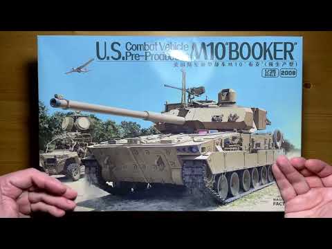 Видео: (Обзор на модель) U.S. Combat Vehicle M10 “Booker” 1:35 от Magic Factory арт. 2008