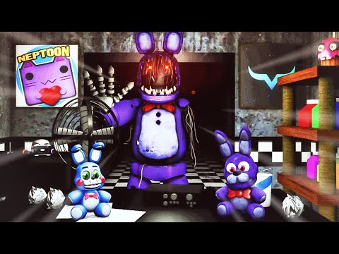 Видео: ЭТИ ЗАЙЦЫ СНОВА ТОЛПОЙ НАПАЛИ НА НЕПТУНА! – FNAF One Night at Bonnie Remastered