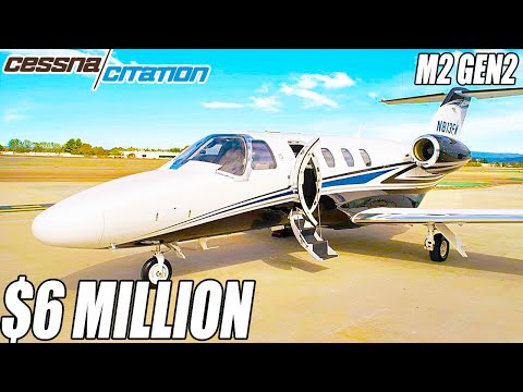 Видео: Внутри Cessna Citation M2 Gen2 стоимостью 6 миллионов долларов