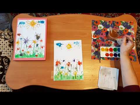 Видео: Рисуем: кляксография для детей 5-7 лет