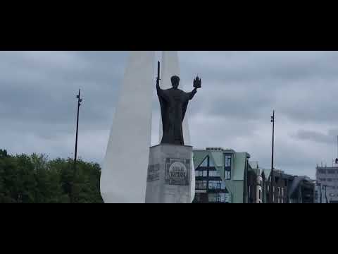 Видео: Идем на катере через г. Калининград от п. Взморье к чистым карьерам в п. Озерки.