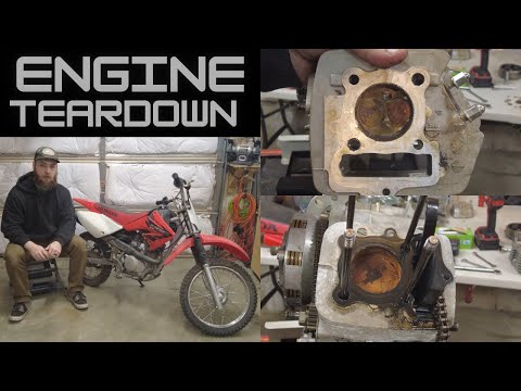 Видео: Honda CRF 80 2004 года полностью захвачена!