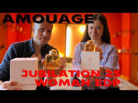 Видео: Amouage - Jubilation 25 Woman EDP распаковка и обзор нишевого аромата #juliscent