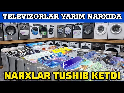 Видео: 500 МИНГ СУМ ДУХОВКА, 1 МЛН 150 МИНГ ТЕЛЕВИЗОР | ZULFIYA MAISHIY TEXNIKA DO'KONI NARXLARI 2025