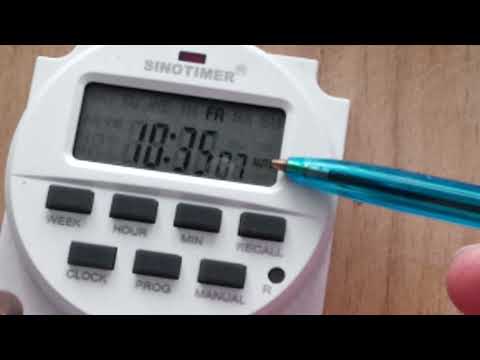 Видео: Таймер, как его настроить,в курятник можно поставить такой таймер