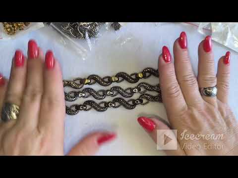 Видео: Много бронзовой фурнитуры с AliExpress.