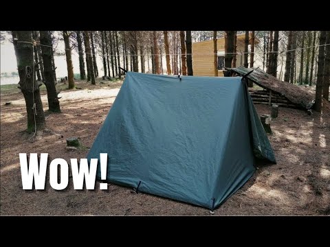 Видео: Tarpology - DD 3X3 Tarp - Палатка для лесников