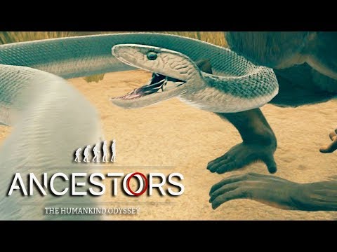 Видео: Нападение Чёрной Мамбы Ancestors The Humankind Odyssey #22