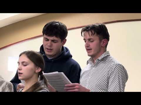 Видео: Ты создал этот мир- пение молодёжи