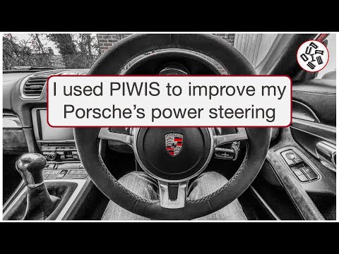 Видео: Я использовал PIWIS для улучшения работы гидроусилителя руля моего Porsche 981.