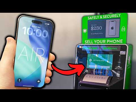 Видео: Что произойдет, если вы сдадите в трейд-ин СОВЕРШЕННО НОВЫЙ iPhone 17 Air?