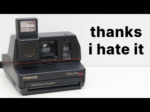 Видео: Polaroid 600... но хуже! Мои мысли о Polaroid Impulse
