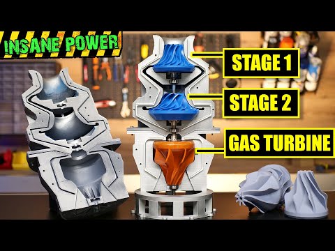 Видео: Мне потребовалось 3 месяца, чтобы заставить это работать — двухступенчатый центробежный компрессо...