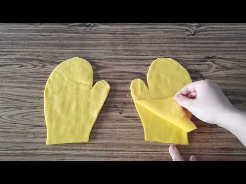 Видео: Не выбрасывайте остатки ткани, а сшейте варежки. Пошив варежек самым простым способом