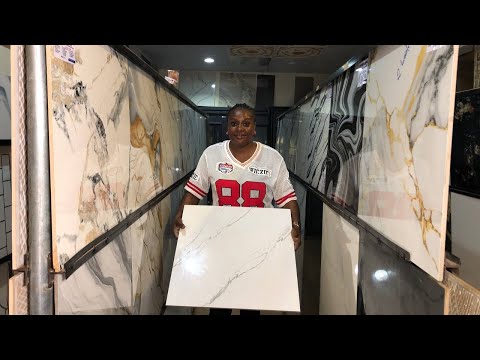 Видео: Цены на новейшие образцы плитки, такие как испанская, индийская, нигерийская и итальянская плитка...