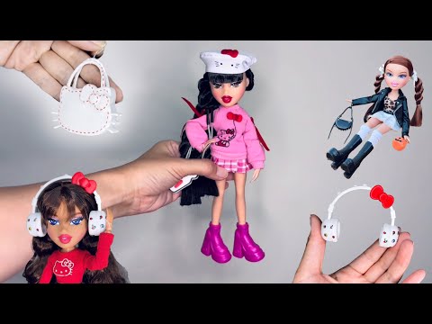 Видео: Обзор на Братц hello kitty Ясмин и Джейд 🐱