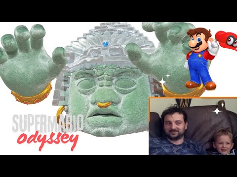 Видео: Примеряем новые костюмы | SuperMario Odyssey Играем с сыном | Саша и Сирожа