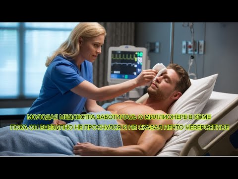 Видео: Молодая медсестра заботилась о миллионере в коме… Пока он внезапно не проснулся и не сказал нечто не
