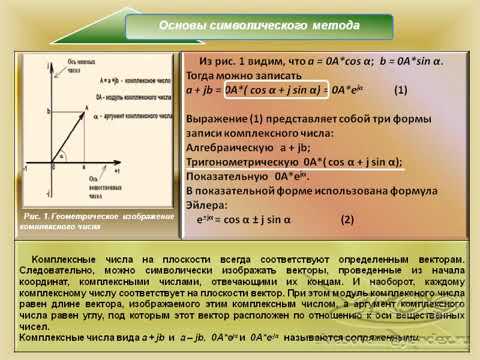 Видео: Электротехника. Метод комплексных амплитуд ч1.