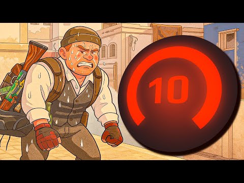 Видео: НЕВЕРОЯТНО ПОТНАЯ КАТКА НА 10 LVL FACEIT