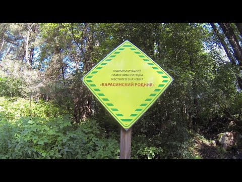 Видео: д. Карасино, ловушка и родник (проездом на УАЗе)