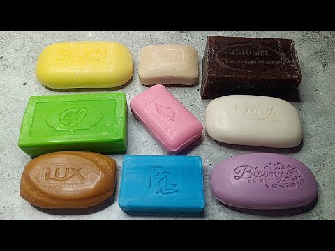 Видео: Soap Cutting🧼ASMR🔪Резка сухого мыла 122