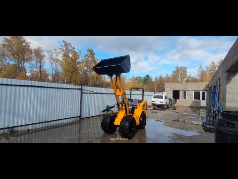 Видео: Погрузчик Пеликан,2й выезд