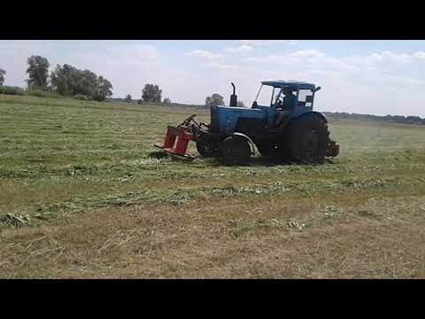Видео: Сенокос 2019 МТЗ-50 + тандем косилок LISICKY 1,85