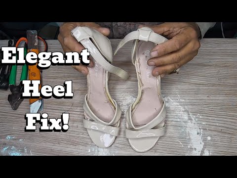 Видео: Реставрация Белых Туфель на Каблуке | Урок Элегантного Преображения