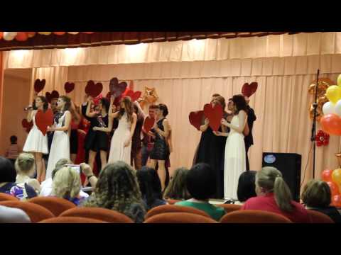 Видео: Поздравление на выпускном 2016 для нашей любимой классной!!!