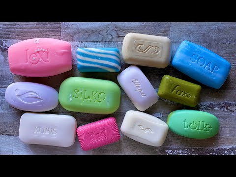 Видео: ASMR Soap cutting | Soap Carving|Резка мыла  | ASMR