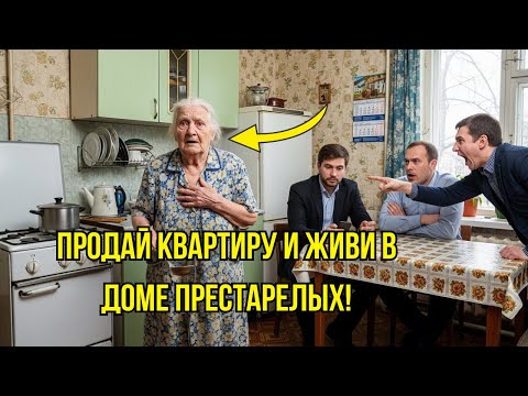 Видео: Переезжай в дом престарелых, мам!" — Через месяц они узнали, куда делись 12 миллионов
