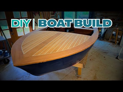 Видео: Отец и сын строят деревянную лодку с нуля — Эпизод 12