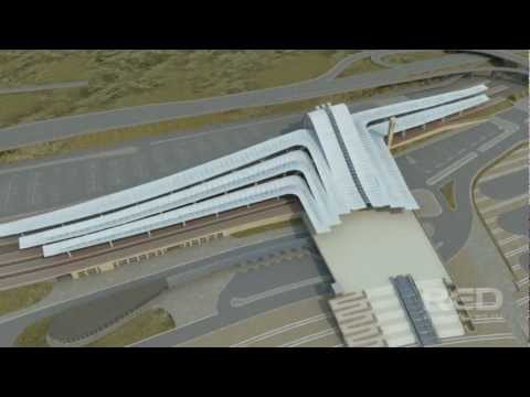 Видео: Вокзал Олимпийского Парка