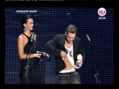 Видео: Награждение Влада Соколовского на Премии RUTV 2013