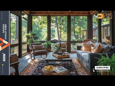 Видео: Создайте уютное убежище: вдохновляющие идеи для крыльца с навесом: комфорт, стиль и защита от неп...