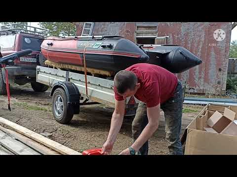 Видео: Распаковка нового лодочного мотора MERCURY F 10, первый запуск и начало обкатки.