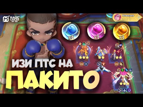 Видео: ПАКИТО - ТИР 1 МАЛЕНЬКИЙ КОМАНДИР В MAGIC CHESS: GO GO