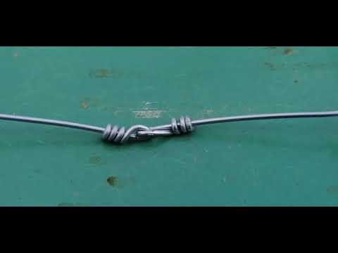 Видео: Шарнирная сетка (Соединение рулонов)