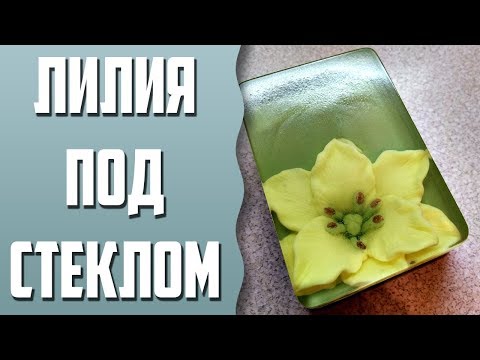 Видео: Мыловарение | Лилия под стеклом