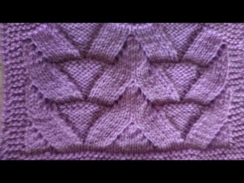 Видео: Узор спицами.