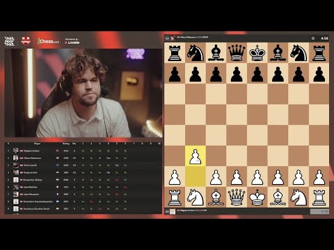Видео: Магнус Карлсен показывает нам, как играть дебют Ларсена