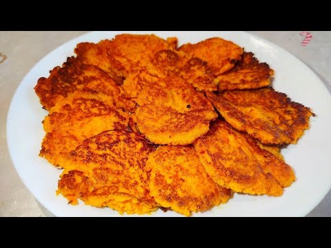 Видео: Как же это ВКУСНО Морковные оладьи//Carrot pancakes