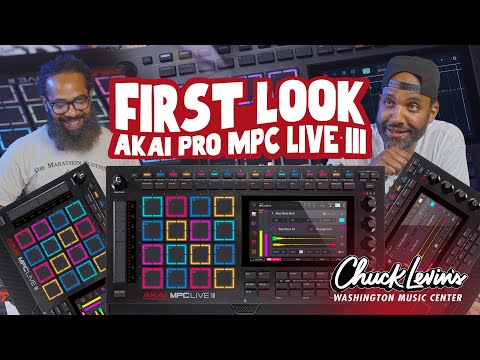 Видео: Первый взгляд на новый Akai MPC Live III | Реальные реакции!