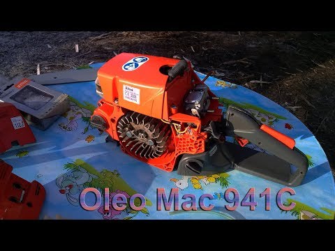 Видео: Ремонт бензопилы OLEO MAC 941C  :(((