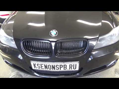 Видео: BMW 3 E90 рестайлинг: замена стёкол фар. видеоотчёт