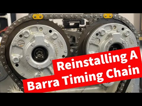 Видео: Переустановка цепи ГРМ Ford Barra