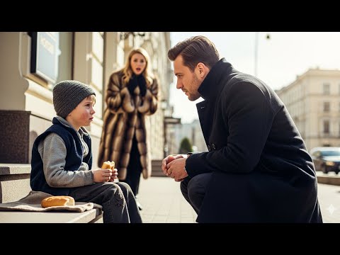 Видео: Миллионер  увидел голодного ребёнка  и его реакция заставила всех замолчать.