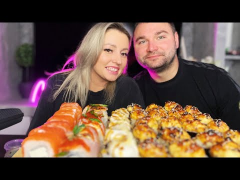 Видео: Мукбанг/Роллы🍣🍱/Mukbang