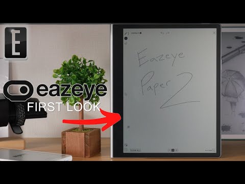 Видео: Eazeye Paper 2: первый взгляд на презентацию